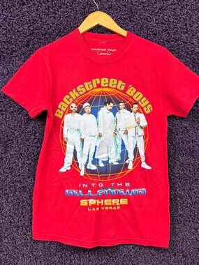 Backstreet Boys Into The Millennium Sphere Show T-Shirt S